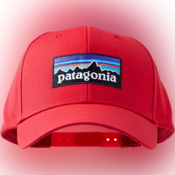 Patagonia Other - Patagonia Hat Red Embroidered Baseball Cap